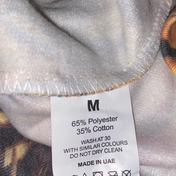 Hype Sweatshirt Size Medium Regular Fit Animal Safari Print - Picture 7 of 9